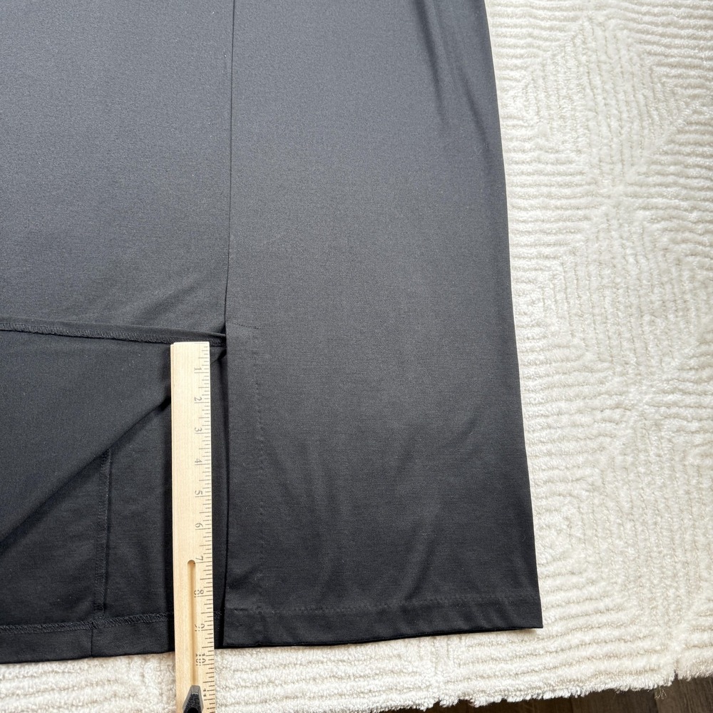 Cato Skirt Womens L Black Straight Pencil Long Stretch Pull On Work Office Dress - Picture 6 of 10